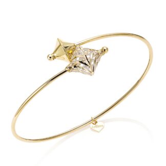 Bracciale Artlinea in Oro Giallo e Bianco - Glam - BCA443-LN