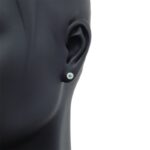 Orecchini Artlinea in Oro Bianco con Diamanti e Smeraldi - OD069/SM-LB