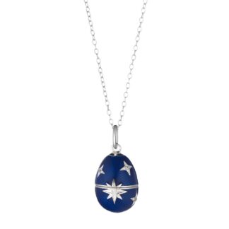 Collana Tsars Collection in Argento e Smalto con Zirconi - Romanov - ROP05WDB