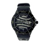 Orologio Cesare Paciotti in Acciaio e Pelle con Zirconi - TSSW029
