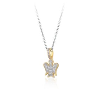 Collana Roberto Giannotti in Argento con Zirconi - Angeli - GIA365