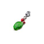 Charm Isola Bella in Argento e Smalto | Pala Fico d'India - D-Javù - 20000637