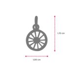 Charm Isola Bella in Argento e Smalto | Ruota - D-Javù - 20000630