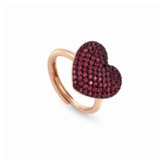 Anello Nomination in Argento con Zirconi | Cuore - Easychic - 147910/021