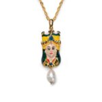 Collana Isola Bella in Argento e Smalti | Mori Regina - 20000383