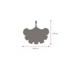 Collana Isola Bella in Argento e Smalti | Merletti Ventaglio - 20000391