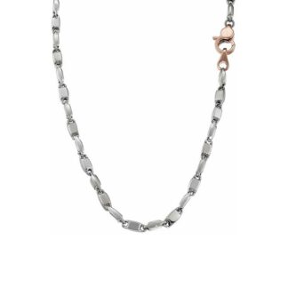 Collana Zancan in Oro Bianco e Rosa - Eternity Gold - EC509BR
