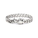 Bracciale Zancan in Argento con Testa di Pantera - Cubane - ESB057-B