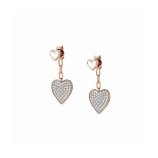 Orecchini Nomination in Argento con Zirconi | Cuore - Vita - 148403/006