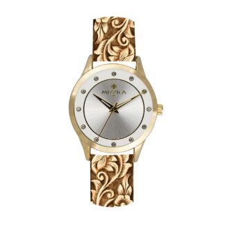 Orologio Solo Tempo Mizzica in Acciaio e Pelle - L'Intaglio - MA127