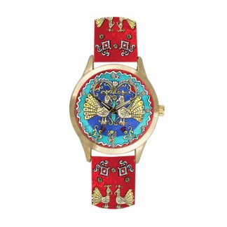 Orologio Solo Tempo Mizzica in Acciaio e Pelle - Le Pavoncelle - MB126