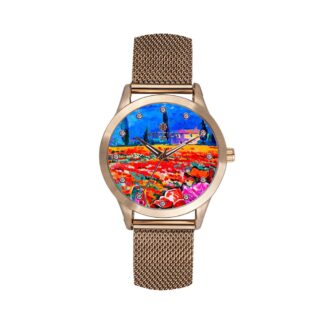 Orologio Solo Tempo Mizzica in Acciaio - La Fioritura di Nurcia - MC119