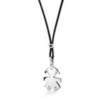 Ciondolo Le Bebè Bimba in Oro bianco - I Classici - LBB004
