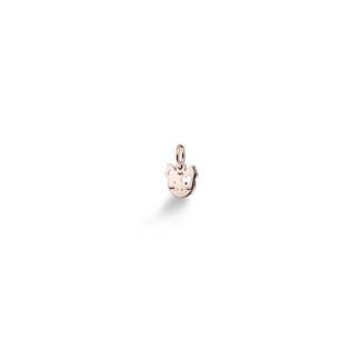 Charm Le Bebè in Oro Rosa e Argento con Maialino - Lock Your Love - LBB168