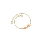 Bracciale Le Bebè in Oro Giallo e Smalto | Sirenetta e Stella - Primegioie - PMG091