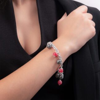Bracciale Gerardo Sacco in Argento con Pietre e Sinacoli - Gaia - 28016