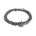 Bracciale 4US Paciotti in Acciaio Brunito | Timone - 4UBR1721