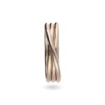 Anello 3 Fili in Oro Rosa - Classic - AN8R