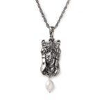 Collana Isola Bella in Argento con Perla Regina Mori – Nude – 20001066