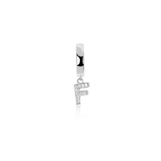Mono Orecchino Mabina in Argento con Zirconi | F - 563313F