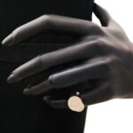 Anello Artlinea in Oro Rosa con Diamanti - Chevalier - AD822-DB-LR