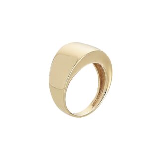 Anello Artlinea in Oro Giallo Fascia Alta - Glam - AP130-LG