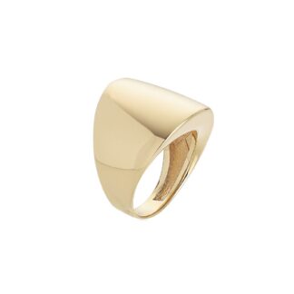 Anello Artlinea in Oro Giallo Fascia Larga - Glam - AP132-LG