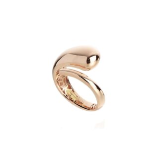 Anello Artlinea in Oro Rosa Fascia - Glam - AP208-LR