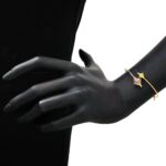Bracciale Artlinea in Oro Giallo e Bianco - Glam - BCA443-LN