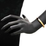 Bracciale Artlinea in Oro Giallo Bombato - Glam - BP006-LG