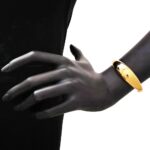 Bracciale Artlinea in Oro Giallo Bombato - Glam - BP007-LG