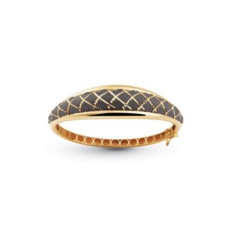 Bracciale Artlinea in Oro Giallo Ricamo - Glam - BP008-LW