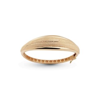 Bracciale Artlinea in Oro Giallo Striatura - Glam - BP011-LG