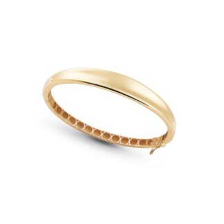 Bracciale Artlinea in Oro Giallo Concavo - Glam - BP015-LG