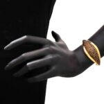 Bracciale Artlinea in Oro Giallo Geometrico - Glam - BP023-LG