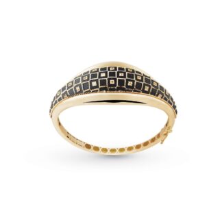 Bracciale Artlinea in Oro Giallo Geometrico - Glam - BP023-LG