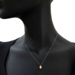 Collana Artlinea in Oro Giallo e Bianco | Goccia - Mini Parure - CEA2548-LN