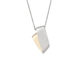 Collana Artlinea in Oro Giallo e Bianco - Mini Parure - CEA2549-LN