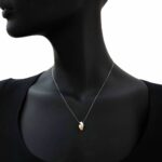 Collana Artlinea in Oro Giallo e Bianco - Mini Parure - CEA2550-LN