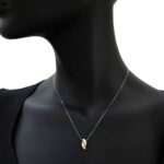 Collana Artlinea in Oro Giallo e Bianco - Mini Parure - CEA2551-LN