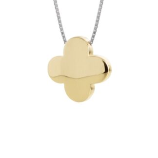 Collana Artlinea in Oro Bicolore Fiore Grande - Glam - CEA4330