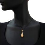 Ciondolo Artlinea in Oro Giallo Goccia Piccola - Glam - DE3945-LG