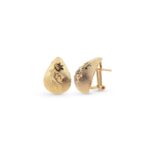 Orecchini Artlinea in Oro Giallo | Goccia Floreale Grande - Glam - OP0008