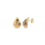 Orecchini Artlinea in Oro Giallo | Goccia Floreale Grande - Glam - OP0008