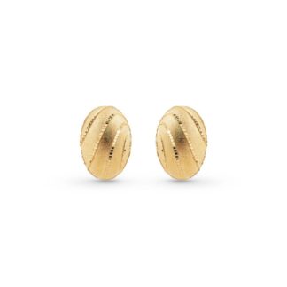 Orecchini Artlinea in Oro Giallo | Goccia Ricamata Grande - Glam - OP0010