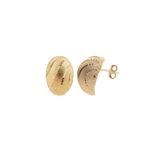 Orecchini Artlinea in Oro Giallo | Goccia Ricamata Grande - Glam - OP0010