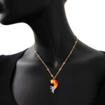 Collana Artlinea in Argento con Smalto e Zirconi Pappagallo Piccolo - Wild - ZCL1144-MG