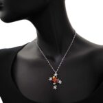 Collana Artlinea in Argento con Smalto e Zirconi Rana Piccola - Wild - ZCL1309-ML