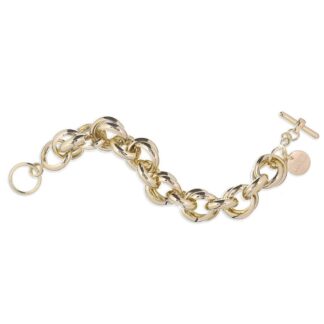 Bracciale Unoaerre in Bronzo con Maglie Tonde - Bronze - 1355