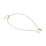 Collana Nomination in Argento con Perla e Cuore - White Dream - 148703/022